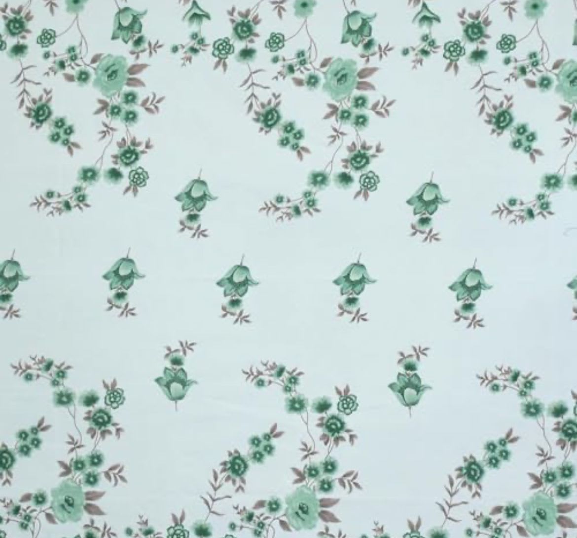 LIGHT GREEN 220 TC Fitted Elastic Bedsheet With Two Pillow Covers (72X78X Upto 10 Inches) & 360 Degree Elasticated