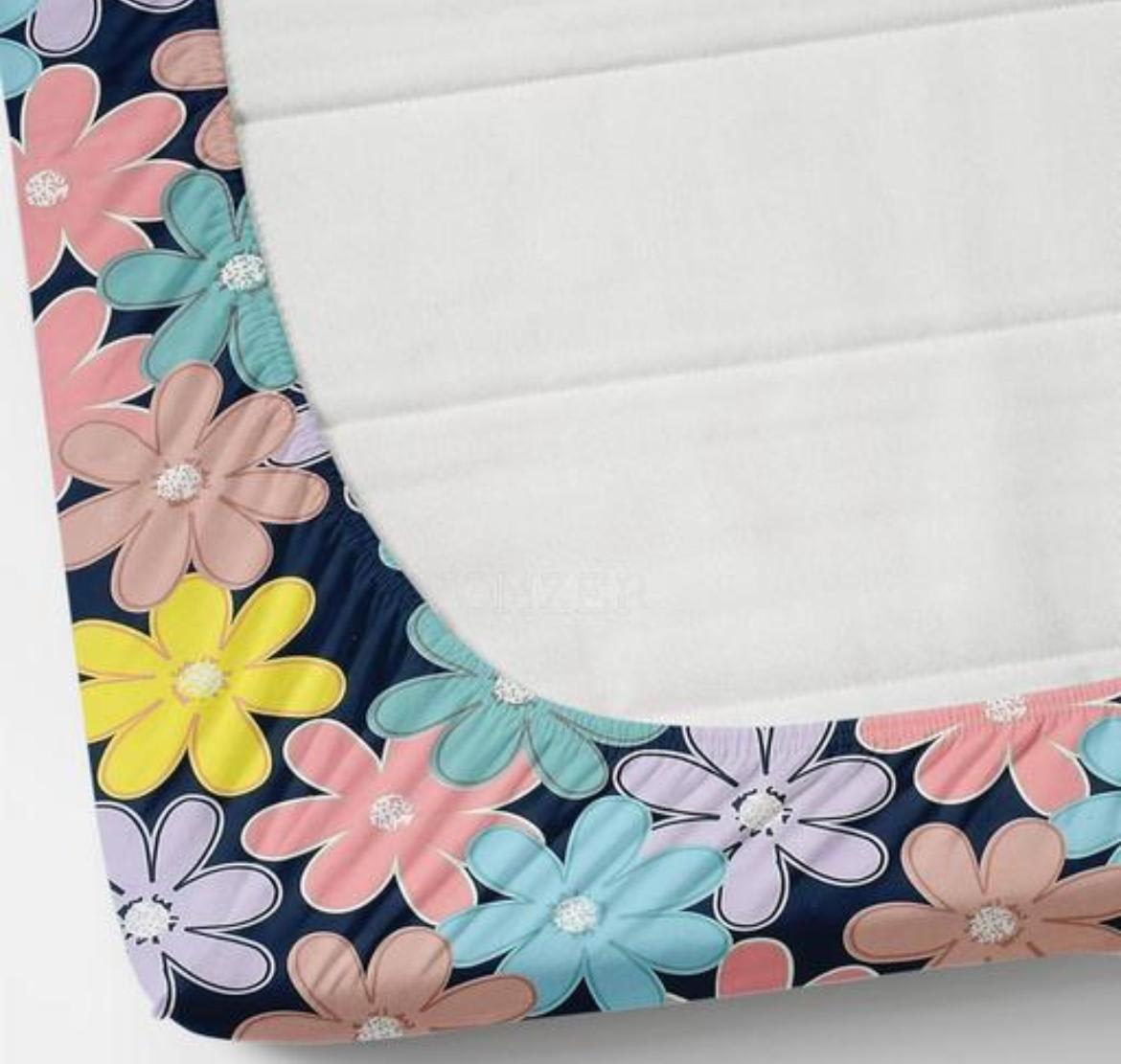 PINK SUNFLOWER Premium King Size Fitted Elastic Bedsheet With Two Pillow Covers (72X78X Upto 10 Inches) & 360 Degree Elasticated