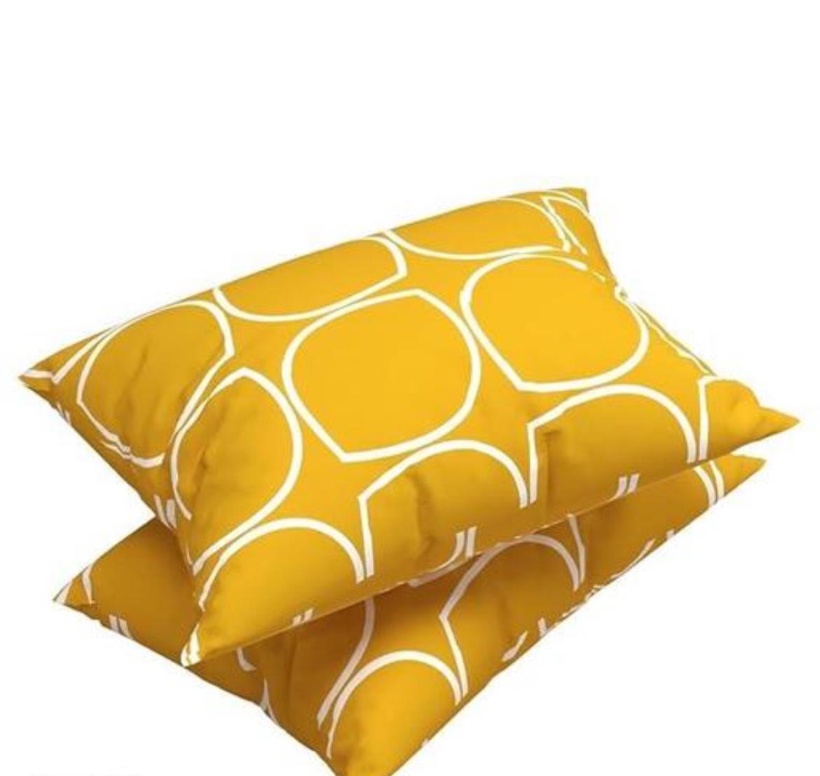 YELLOW AUDI Premium King Size Fitted Elastic Bedsheet With Two Pillow Covers (72X78X Upto 10 Inches) & 360 Degree Elasticated