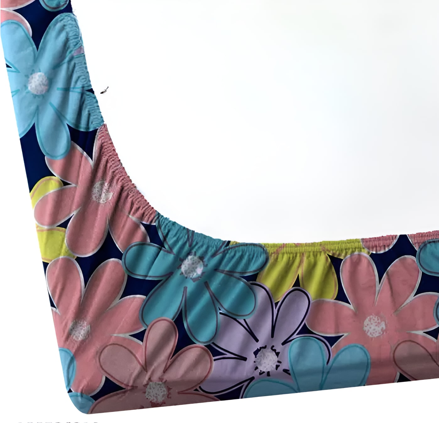 MULTI FLORAL Elastic Fitted Bedsheets with 2 Pillow Covers (72X78X Upto 10 Inches) & 360 Degree Elasticated