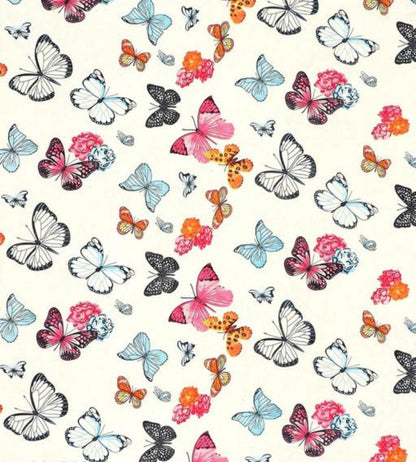 WHITE BUTTERFLY 220 TC  Fitted Elastic Bedsheet With Two Pillow Covers  (72X78X Upto 10 Inches) & 360 Degree Elasticated