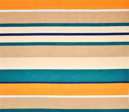 MERINO 220 TC Multicolor Elastic Fitted Bedsheet with 2 Pillow Covers (72X78X Upto 10 Inches) & 360 Degree Elasticated