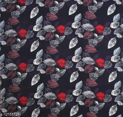 BLACK LEAVES Premium  Fitted Bedsheet with 2 Pillow Covers (72X78X Upto 10 Inches) & 360 Degree Elasticated