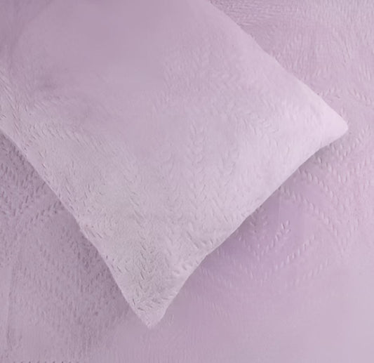 PREMIUM 500 TC HEAVY VELVET WARM  FITTED BEDSHEET WITH ELASTIC ALL AROUND having Embossing Floral design