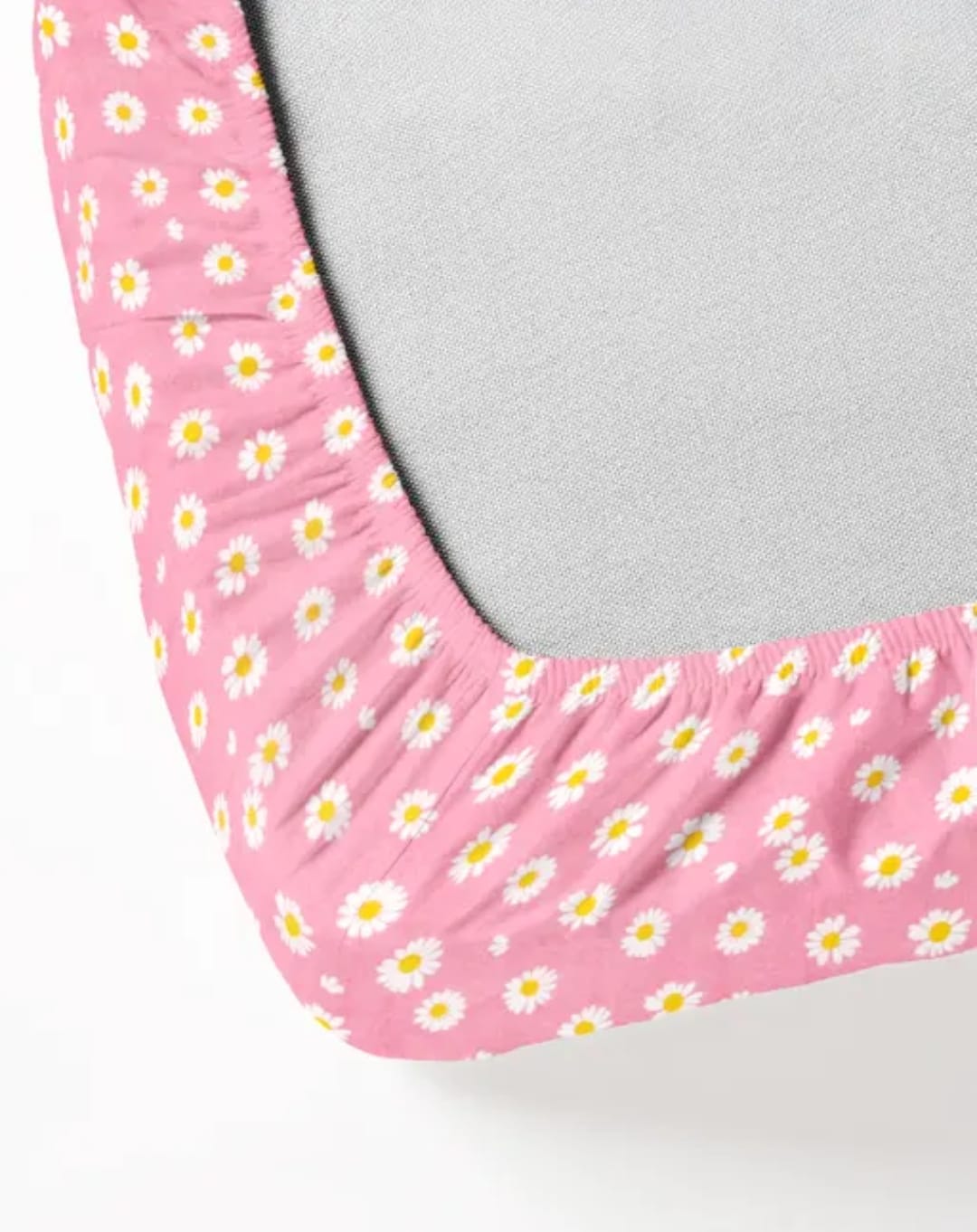 CUTIEPIE 220 TC Fitted Bedsheet with 2 Pillow Covers (72X78X Upto 10 Inches) & 360 Degree Elasticated