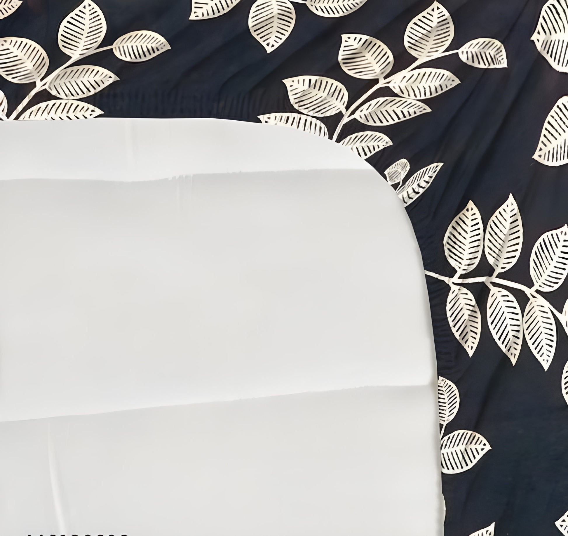 MAGIC DESIGN 220 TC  Fitted Elastic Bedsheet With Two Pillow Covers (72X78X Upto 10 Inches) & 360 Degree Elasticated
